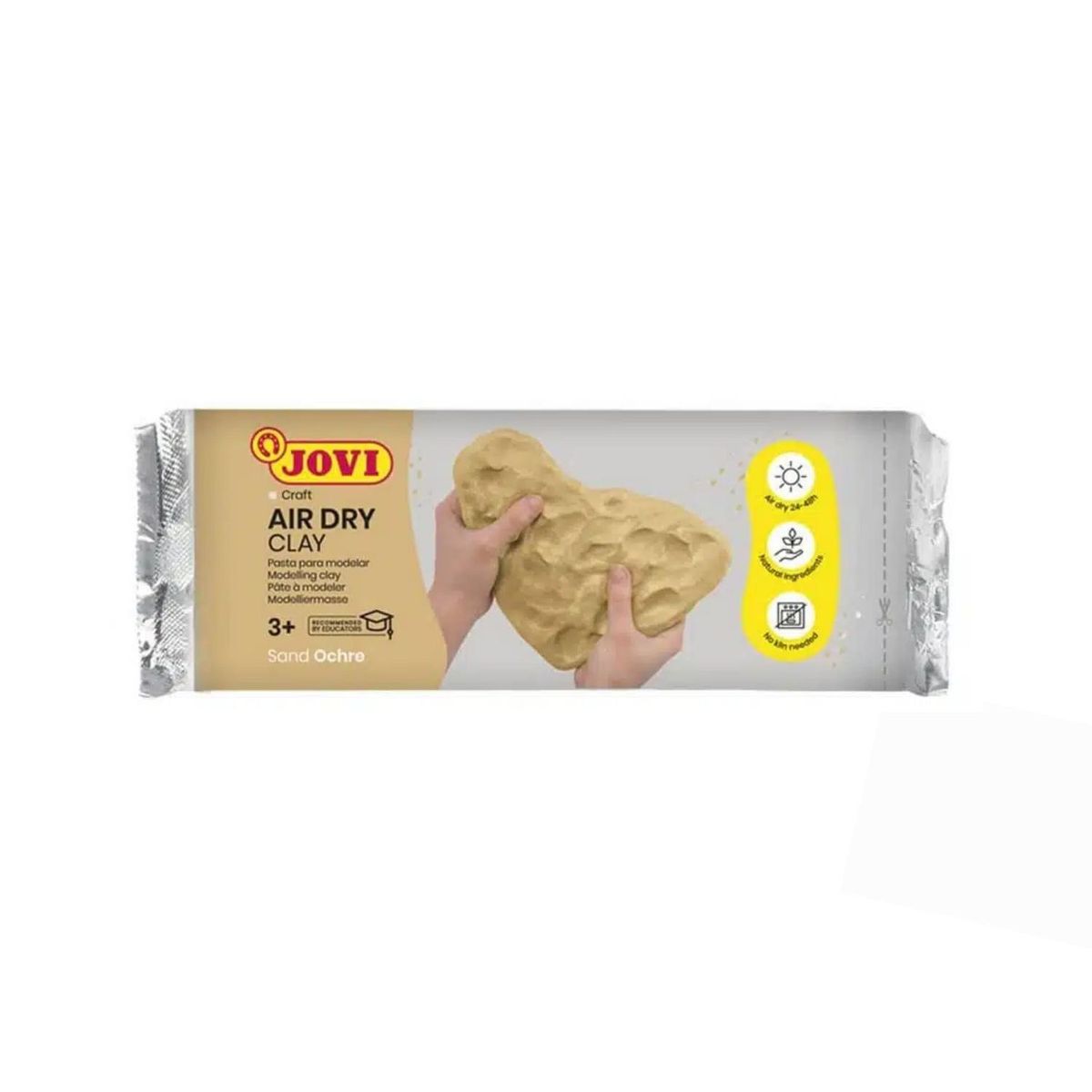 JOVI - Pasta Para Modelar Air Dry Clay 250gr Jovi - Ocre