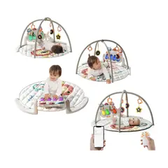 LUBABYCAS - Gimnasio Bluetooth Musical Piano Con Control TM220