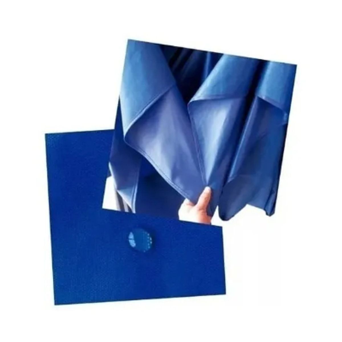 GENERICO - Lona Para Toldo Carpa Techo Plegable 3x3 A10201 Azul