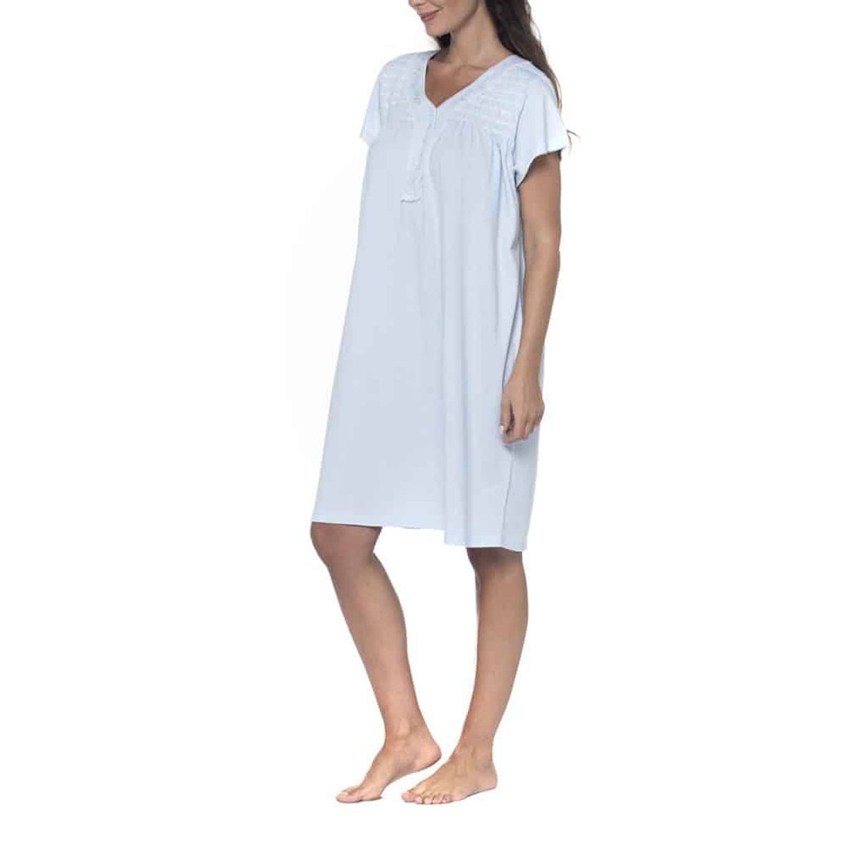 LADY GENNY - Camisa De Dormir Suave Y Confortable