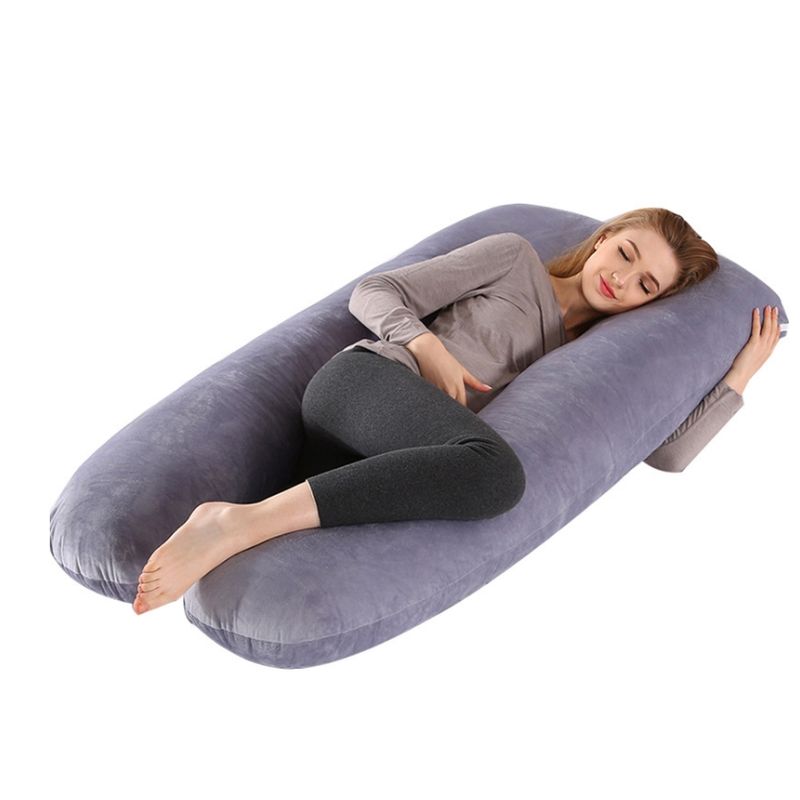 HOMER OUTDOOR - Almohada Maternidad Homer Outdoor Para Lactancia Comfort Gris Geométrico
