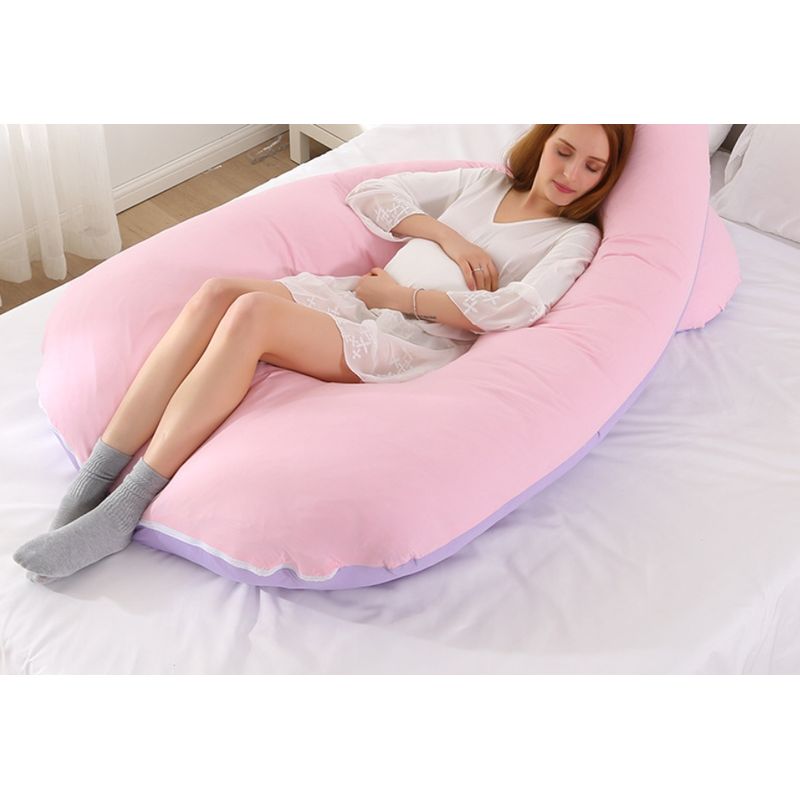 HOMER OUTDOOR - Almohada Maternidad Homer Outdoor Para Lactancia Comfort Rosa Geométrico