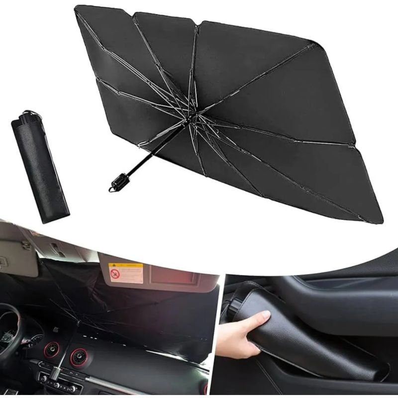 GENERICO - Paragua Parasol De Auto Quita Sol De Parabrisa Sombrilla
