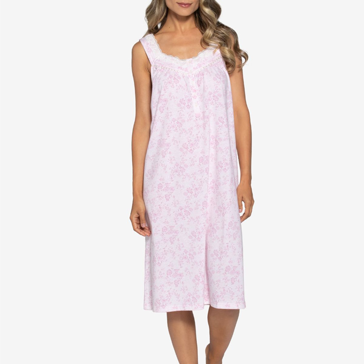 LADY GENNY - Camisa De Dormir Sin Mangas