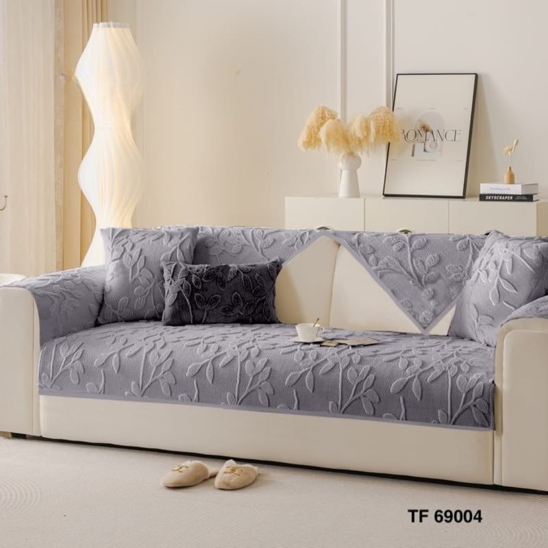 ANGELES DEL HOGAR - MANTA PARA SOFA 3C CON DISEÑO 180CM X 70CM