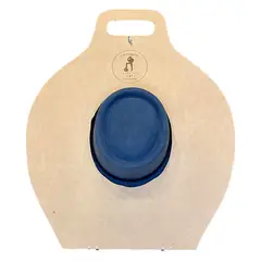 CORRALERO SASTRERIA - Sombrero de Paño azul Huaso Tradicional Chileno 2030 + Porta Sombrero