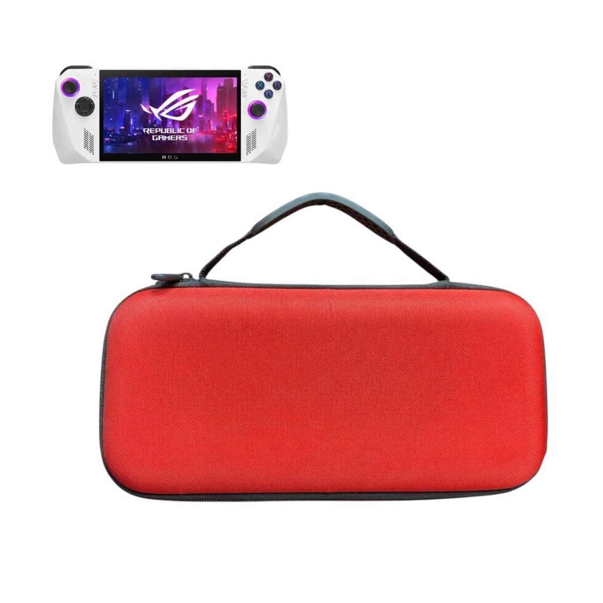 GENERICO - Estuche de Transporte Compatible con Consola ASUS ROG Ally ROJO