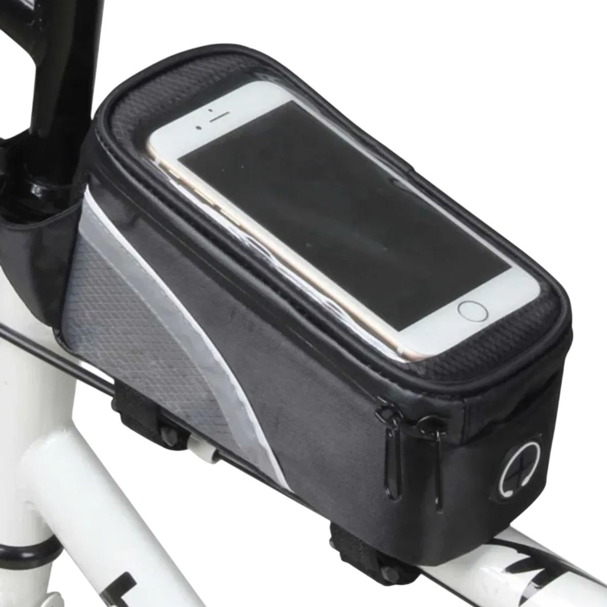 GENERICO - Bolsa Portacelular Para Bicicleta Con Conector De Auricular