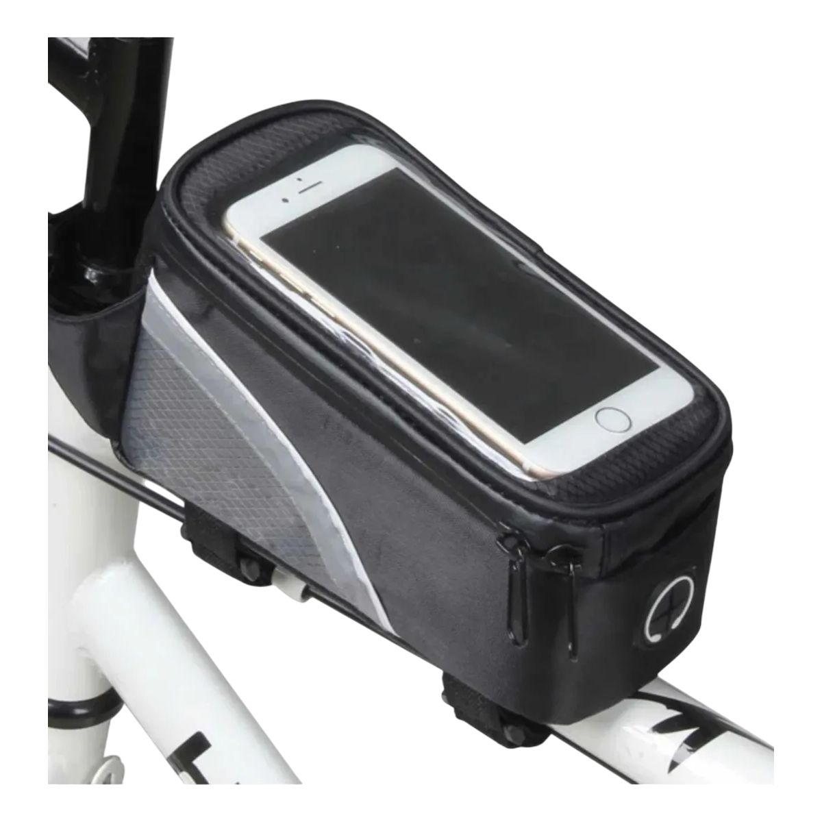 GENERICO - Bolsa Portacelular Para Bicicleta Con Conector De Auricular