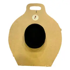 CORRALERO SASTRERIA - Sombrero de Paño negro Huaso Tradicional Chileno 2030 + Porta Sombrero