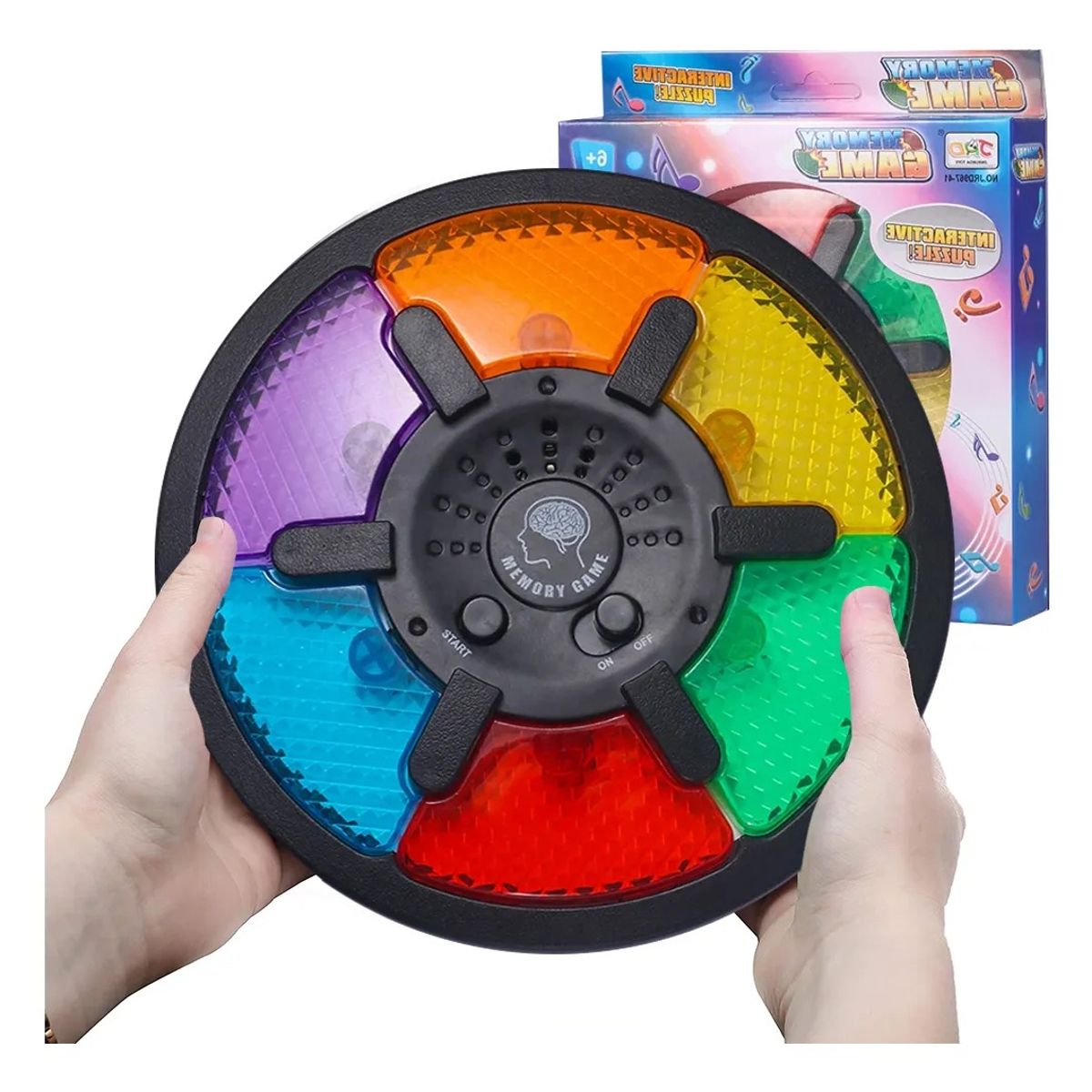 GENERICO - Juego Para La Memoria Electrónico Portátil Con Luz Y Sonido