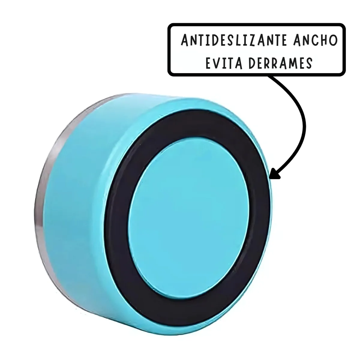 GENERICO - Plato Para Perros Acero Inoxidable Premium - Turquesa 64 Oz