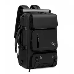 GLOBAL LATIN GROUP - Mochila Multifuncional Viajera Impermeable Puerto USB Diseño Expandibl