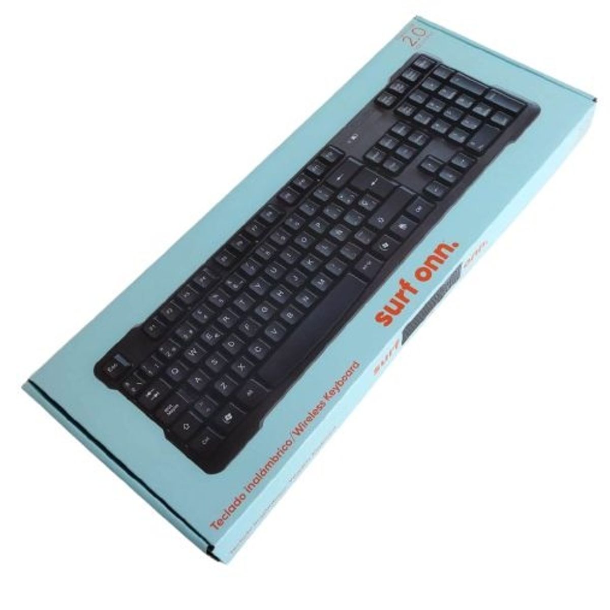 GENERICO - Teclado inalambrico alfanumérico español surf on