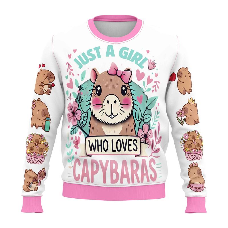 ESTAMPA MANIA - Polerón Capibara Kawaii D3