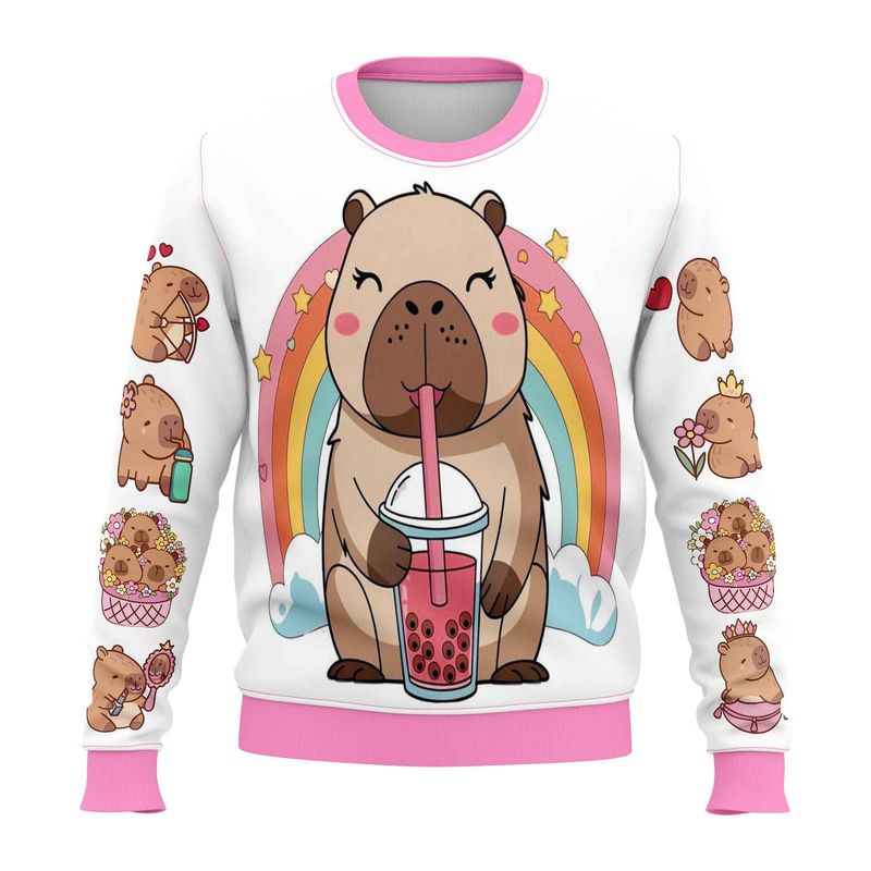 ESTAMPA MANIA - Polerón Capibara Kawaii D4