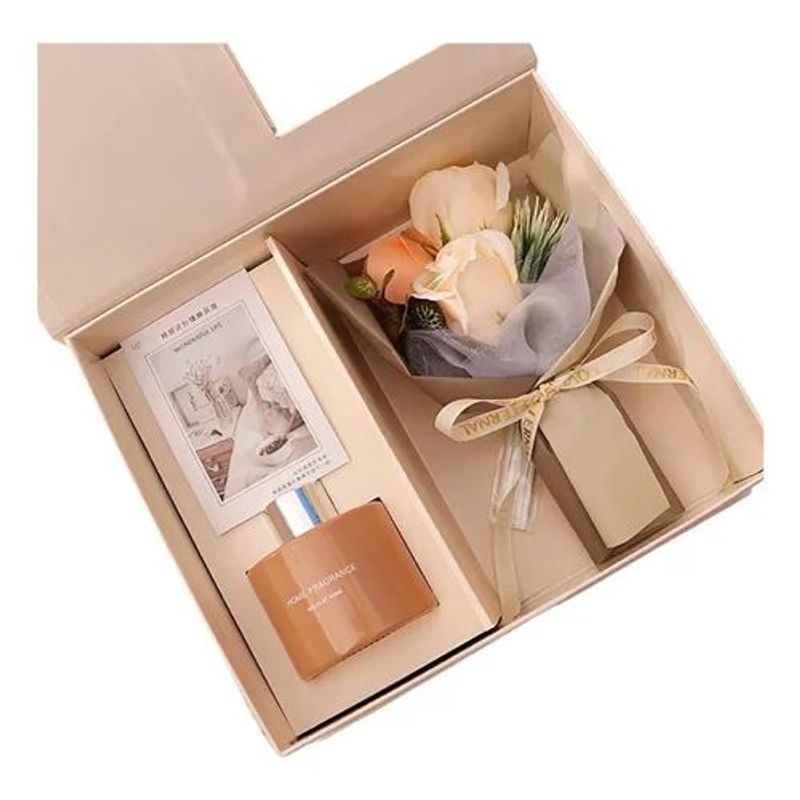 MI DECO HOME CADA DETALLE IMPORTA - KIT REGALO AROMATIZADOR CON DIFUSOR BEIGE