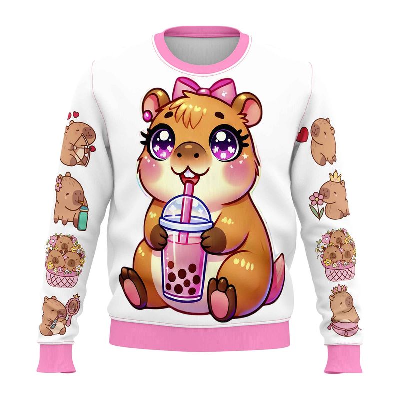 ESTAMPA MANIA - Polerón Capibara Kawaii D6