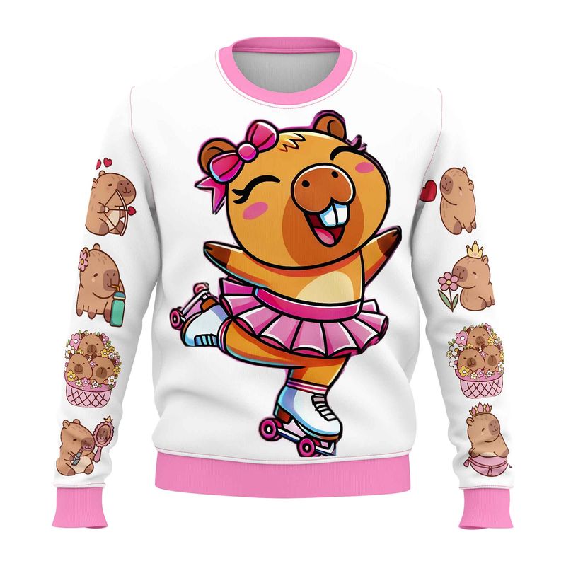 ESTAMPA MANIA - Polerón Capibara Kawaii D7