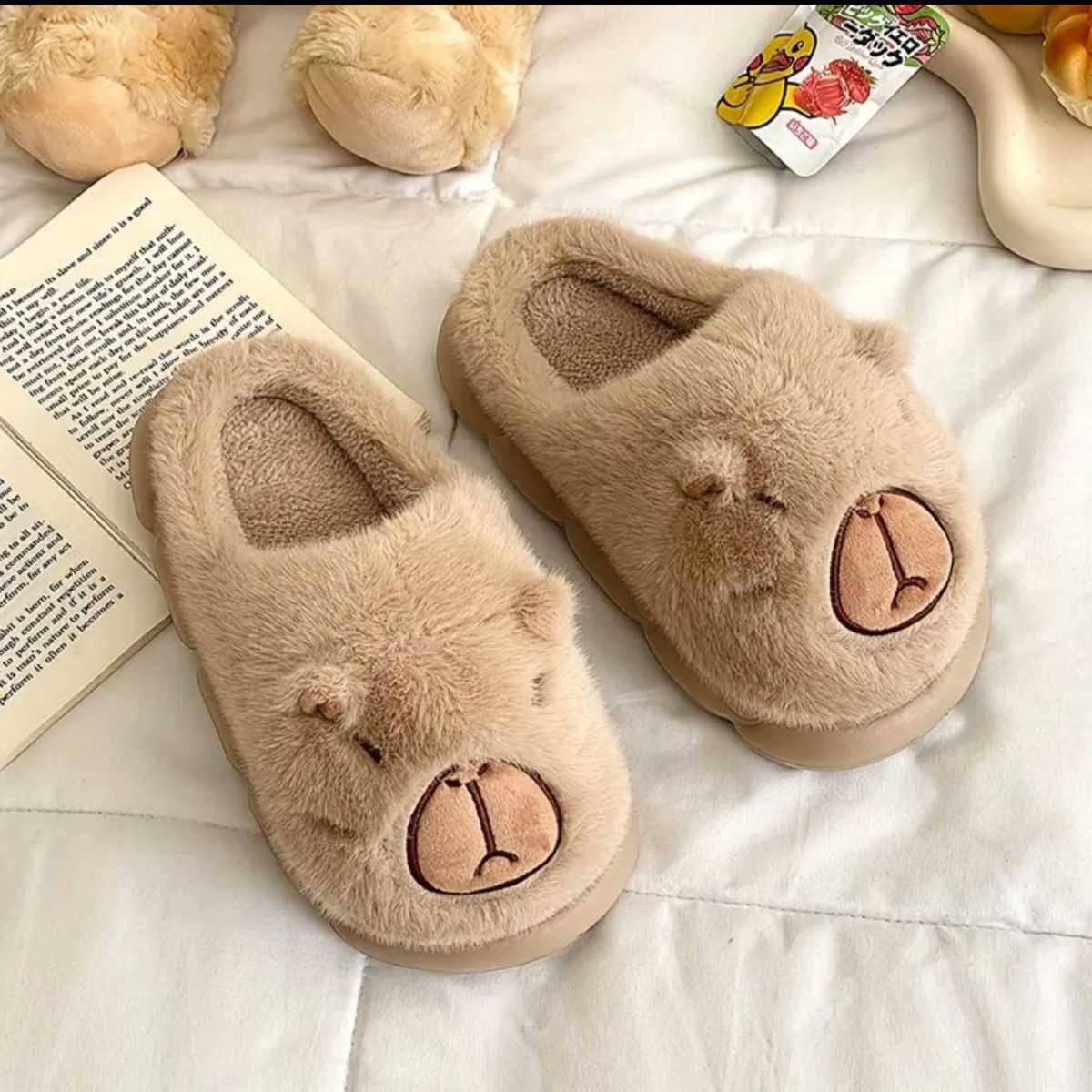 APOSTOL - Pantuflas Mujer Capibara cómodas antideslizante  de la 36 a la 41