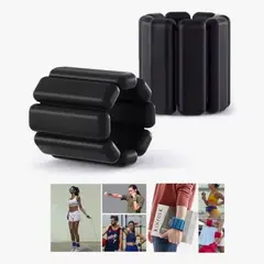 ATLAS - Par Tobillos Muñequera Gym Pulsera De Pesas Silicona