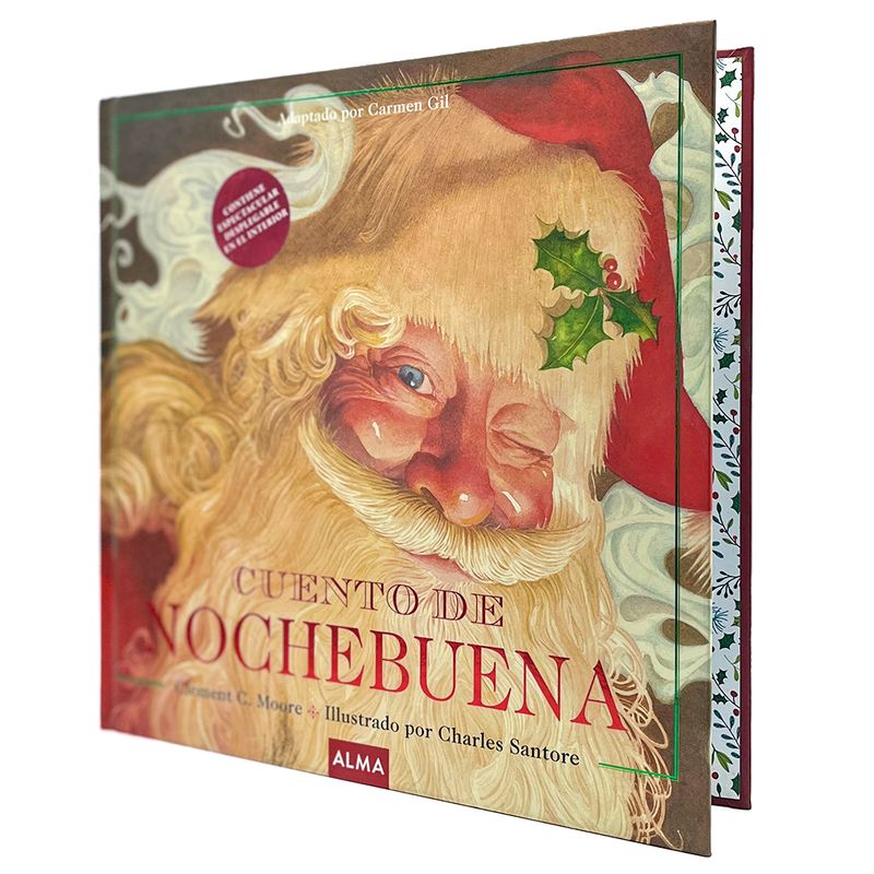 HITWAY MUSIC - CUENTO DE NOCHEBUENA TAPA DURA - CLEMENT MOORE - LIBRO