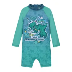 DISNEY - Traje de Baño Bebe Niño Body UV50 MLarga Toy Story - Verde