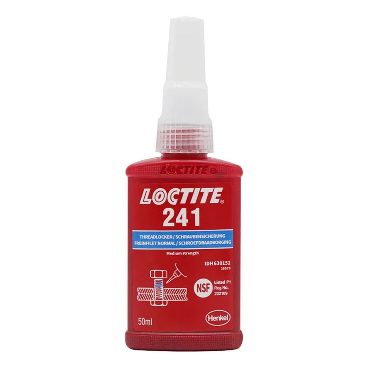 LOCTITE - Loctite 241 Traba Perno Azul 50ml Viscosidad: 1200/5000 Mpa