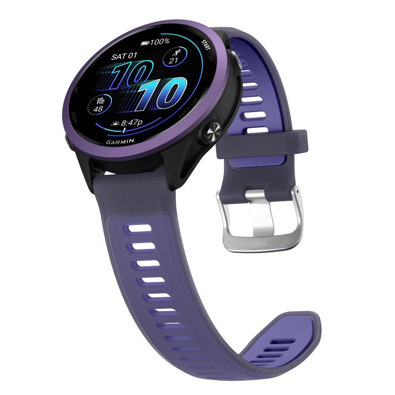 GARMIN - Correa Smartwatch Compatible Garminwatch De 22mm Colores Purpura