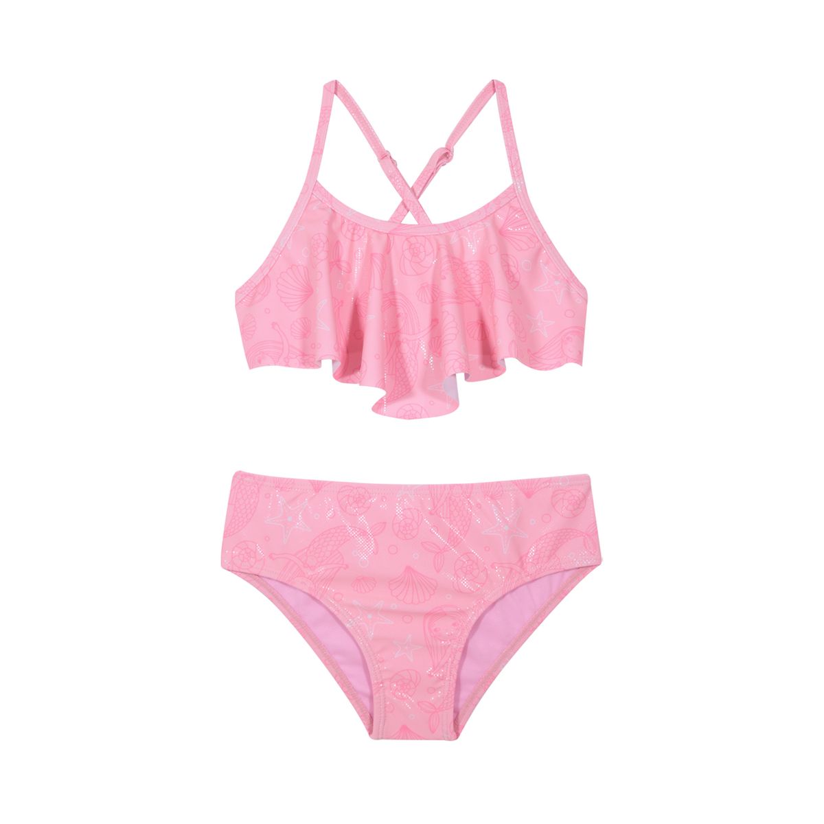 H2O WEAR - Traje de Baño Niña Bikini Vuelo UV50 H2O Wear Rosado - Rosa