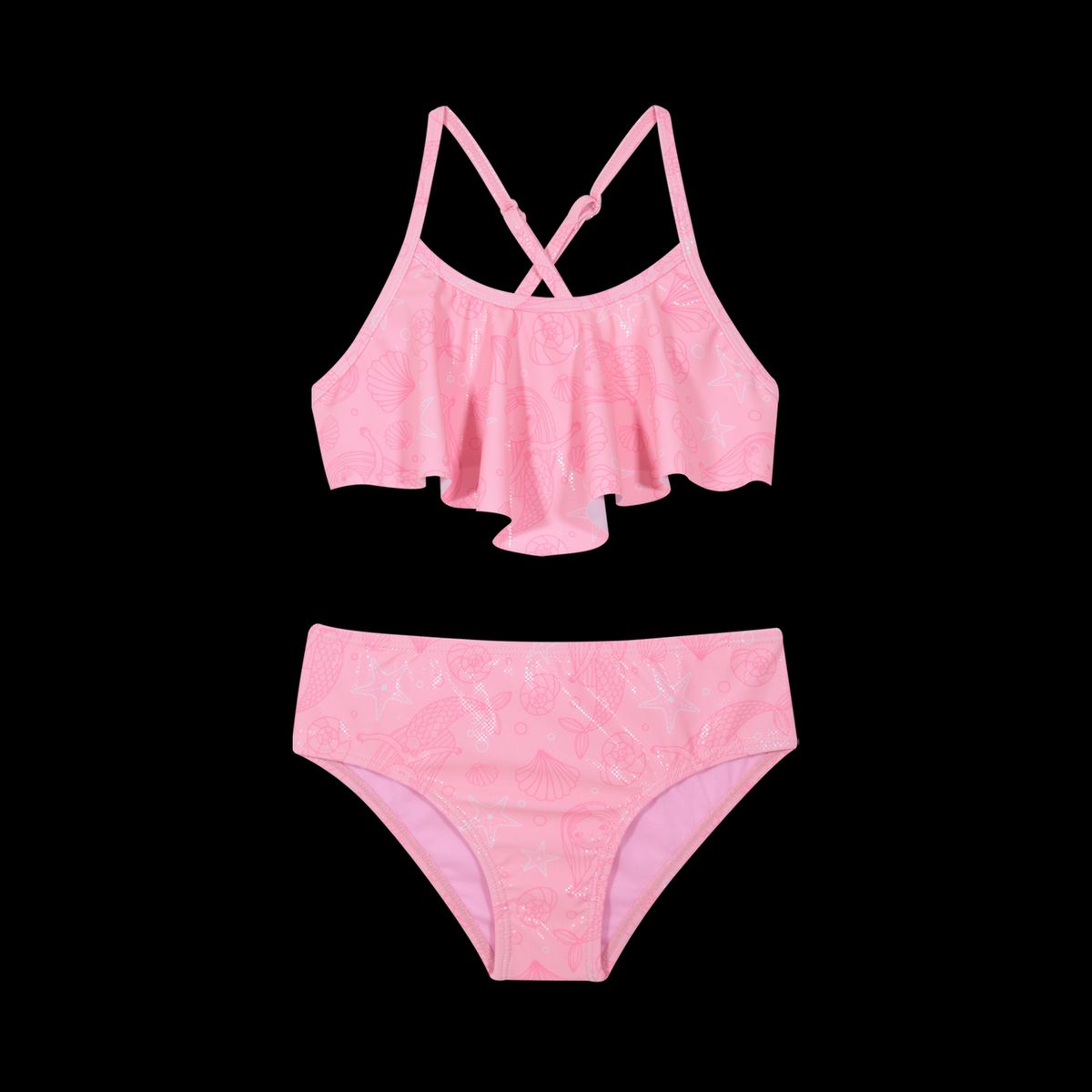 H2O WEAR - Traje de Baño Niña Bikini Vuelo UV50 H2O Wear Rosado - Rosa
