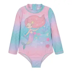 H2O WEAR - Traje de Baño Bebe Niña UV50 MLarga - Multicolor