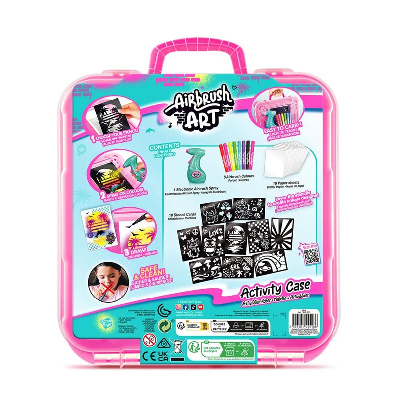 CANAL TOYS - Super Maleta para Pintar Con Aerografo para Niños Canal Toys