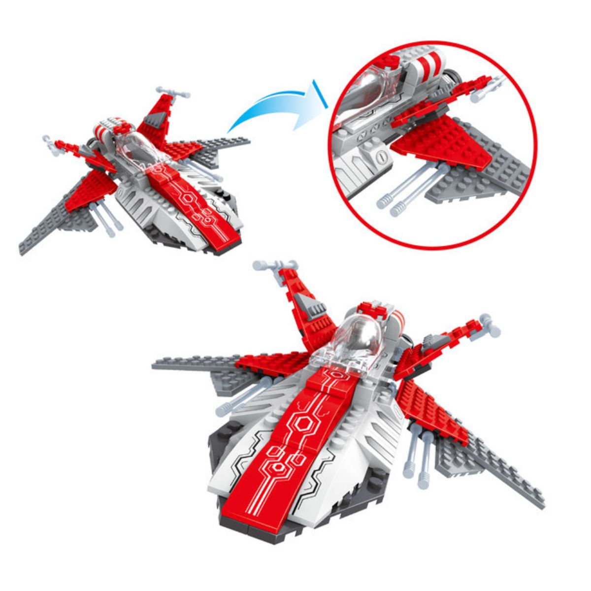 ADARA - Nave Espacial de Construcción Ausini – 140 Piezas