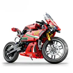 MOBIL - Motocicleta Ducati de Construcción – 470 Piezas