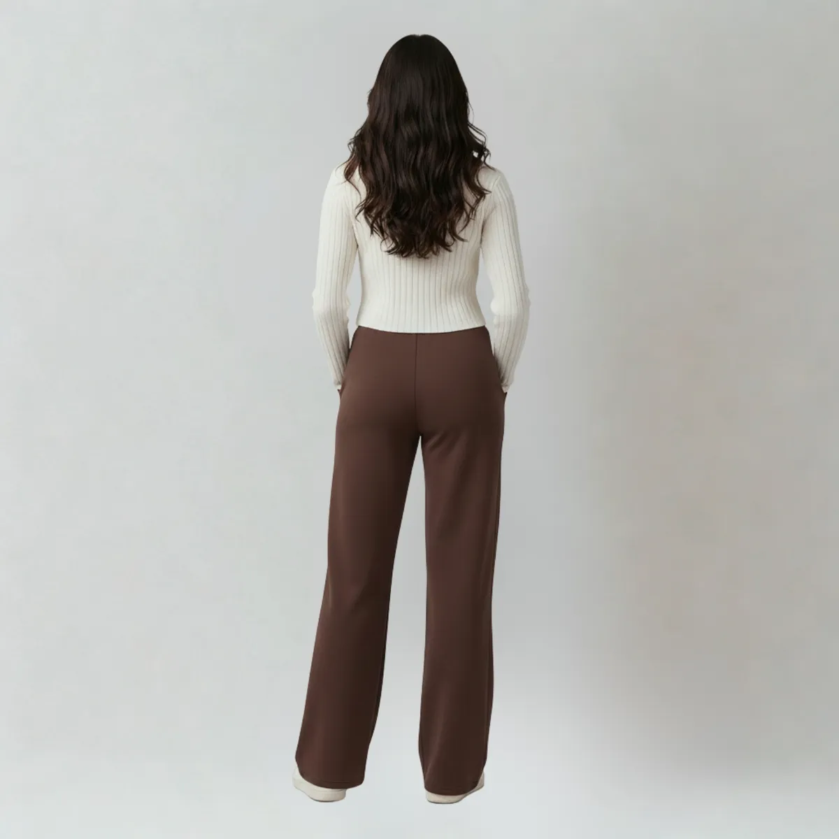 DESIGNERS - Pantalon Buzo Jogger Mujer Palazzo Algodon