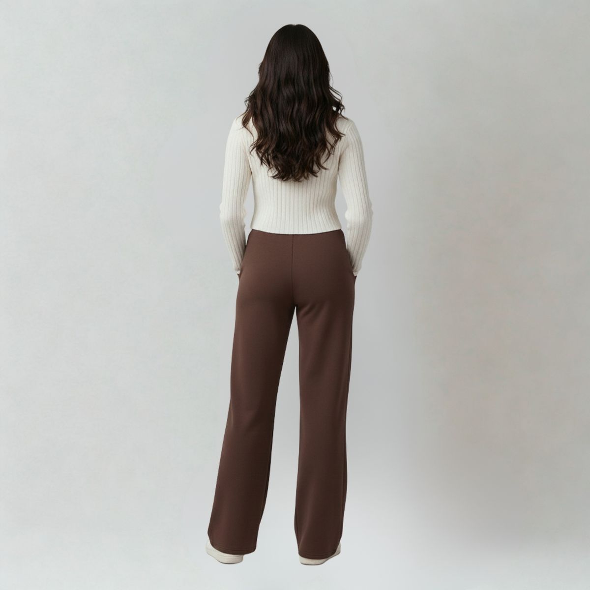 DESIGNERS - Pantalon Buzo Jogger Mujer Palazzo Algodon