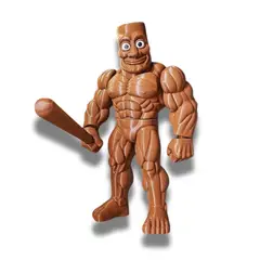GENERICO - Tung Tung Tung Sahur musculoso figura articulada 3D