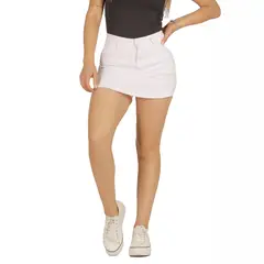 AGW - Falda Short Full Push Up Levanta Cola Corte Colombiano Tiro Alto