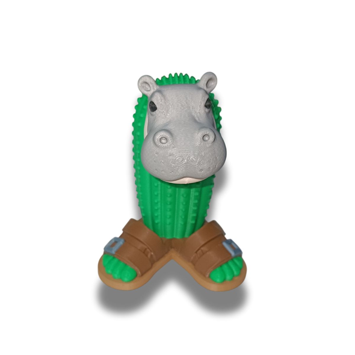 GENERICO - Cacto Hipopótamo figura articulada brainrot italiano