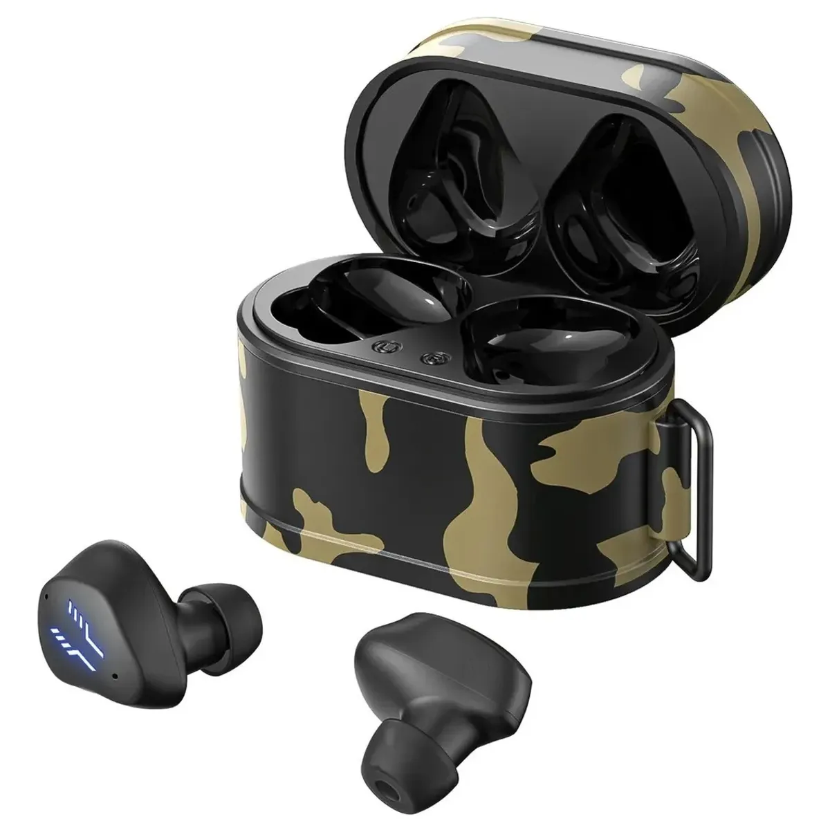 EVERSO - Audífono Bluetooth In-ear De Botón Cancelación De Ruido Verde