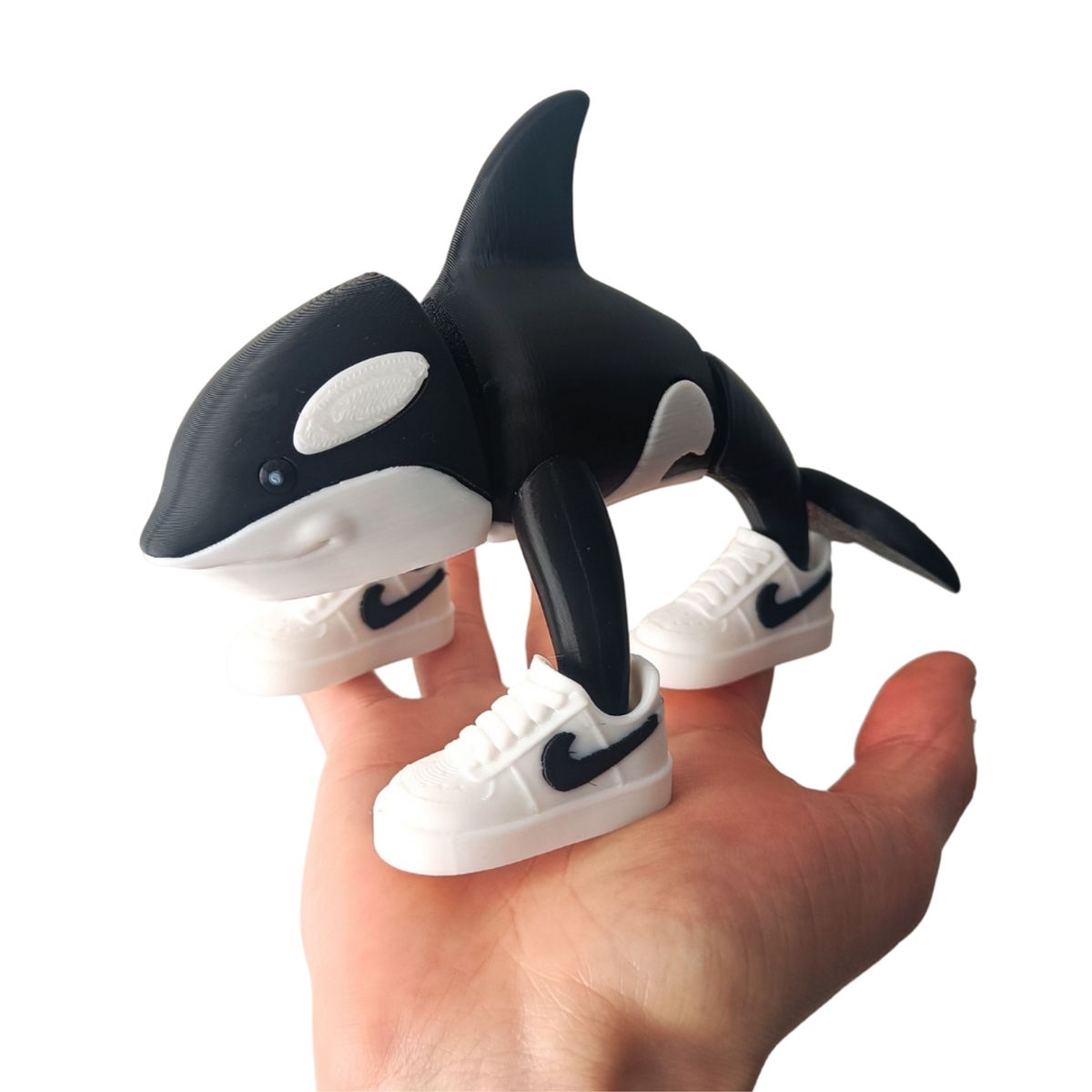 GENERICO - Orcalero Orcala figura 3D articulada brainrot italiano