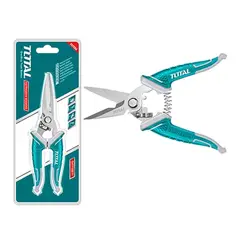 TOTAL TOOLS - Tijera Electricista 8 Pulgadas 200mm