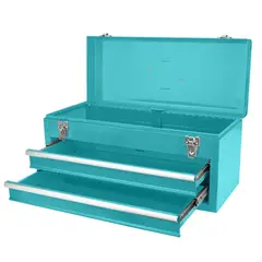 TOTAL TOOLS - Caja Organizadora Porta Herramienta Metalica
