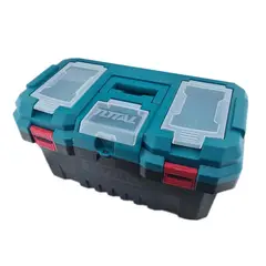 TOTAL TOOLS - Caja Organizadora Porta Herramienta Plastica 20 PuLG