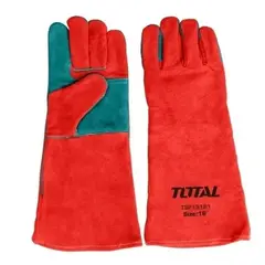 TOTAL TOOLS - Guantes Para Soldar 16 Pulgadas