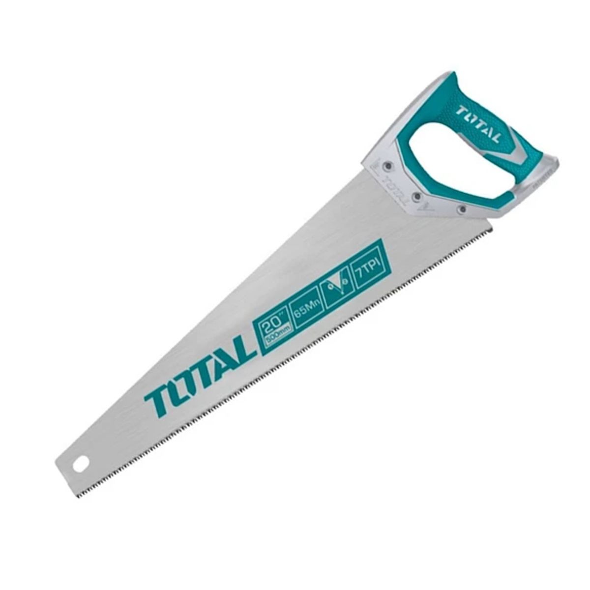 TOTAL TOOLS - Serrucho Carpintero Con Mango De Fibra 20 Pulgadas