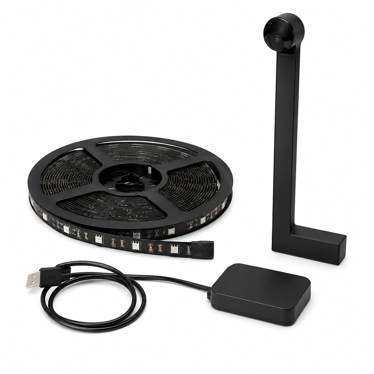 GENERICO - Tira Led Rgb Para Tv Sincroniza Colores Con Pantalla 65-85p