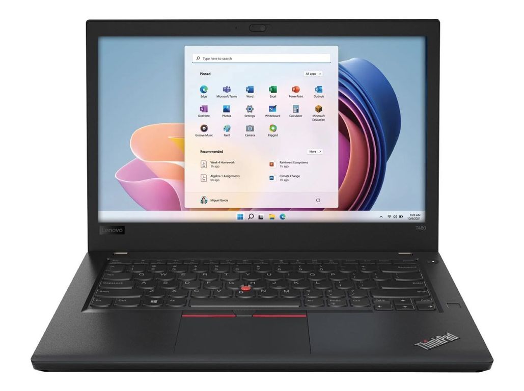 NOTEBOOK THINKPAD T480 CORE I7 16 GB DE RAM Y DISCO SOLIDO