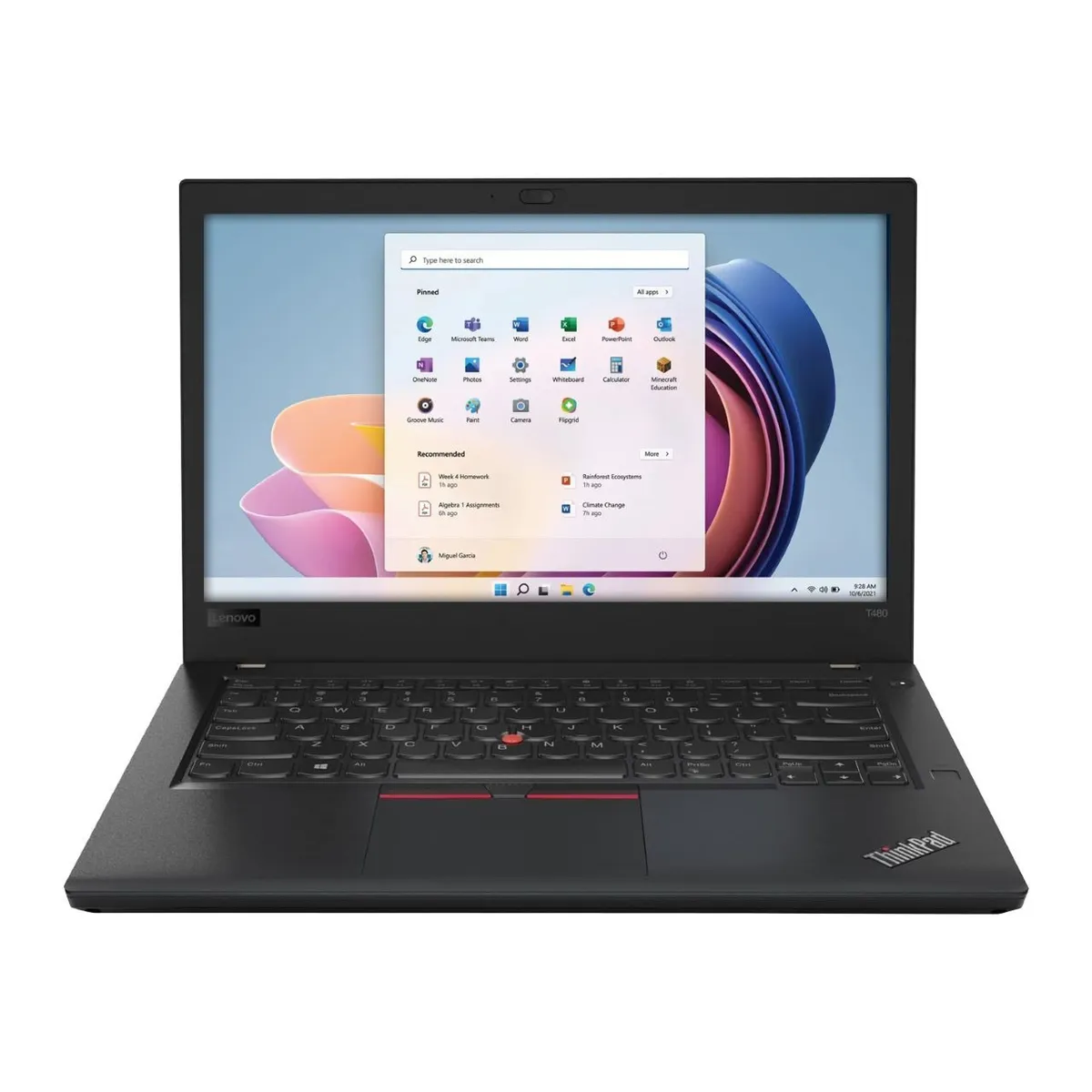LENOVO - NOTEBOOK THINKPAD T480 CORE I7 16 GB DE RAM Y  DISCO SOLIDO